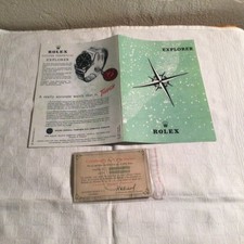 ROLEX EXPLORER 1016 CORREDO CON LIBRETTO E GARANZIA IN BIANCO IN OTTIMO STATO 