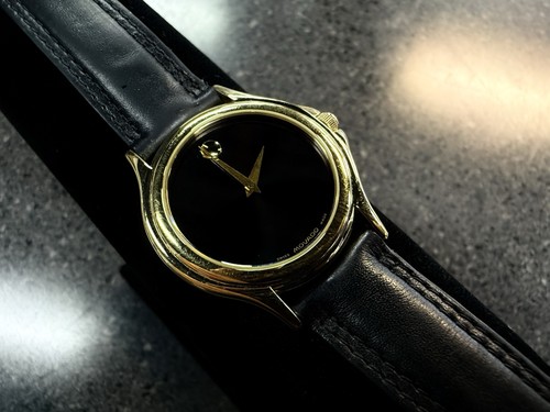 Movado museum wristwatch - museum,