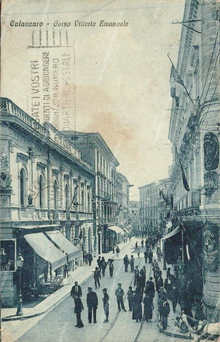 Dq435 cartolina catanzaro - cartolina,