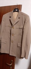 NO-WW2-GIACCA-MARZOTTO-MARINA MILITARE-ESTIVA-KAKI-VINTAGE-WORLD-ITALIA-