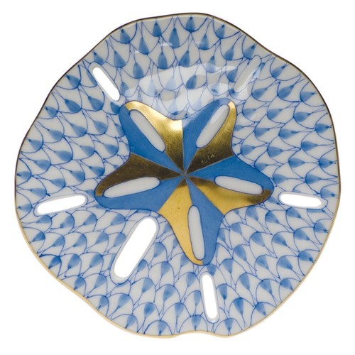 Herend sand dollar blue - ,