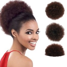Puff Afro Kinky chignon