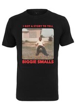Mister Tee Biggie Vecchio Foto Tee Uomo Parte Superiore Cotone Motivo Jersey