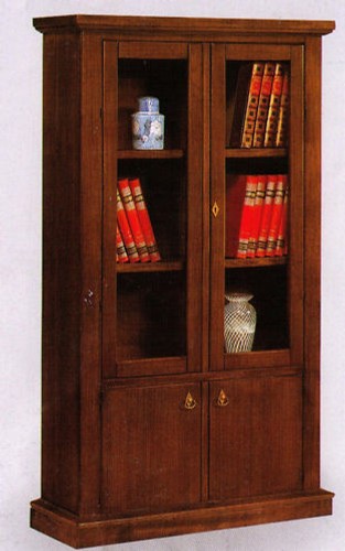 Libreria arte povera soggiorno - libreria,