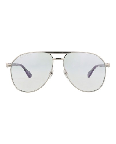 Gucci mens aviator - mens, silver