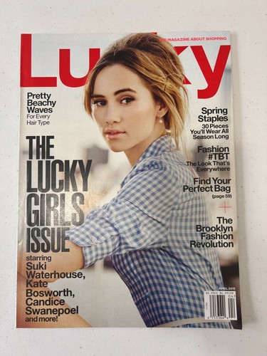 Lucky magazine april - magazine,