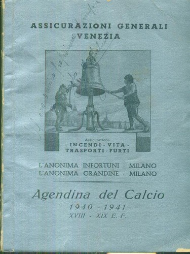 Agendina del calcio 1940 1941 - del, 1940-1941