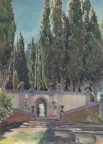 Stampa antica frascati - antica,