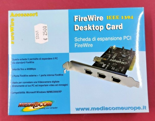Scheda firewire iee 1394 pci - firewire,