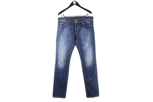 Jeans dsquared2 blu autentico - jeans,
