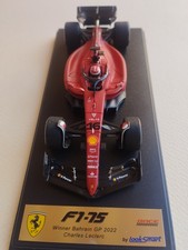 LOOKSMART LSF 1041 FERRARI F1 75 WIN BAHRAIN GP 2022 LECLERC 1/43 Scala 1/43