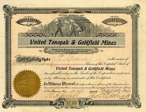 1906 united tonopah - 1906, &