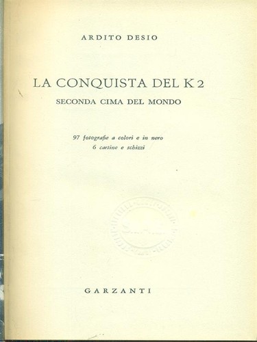 Conquista del desio - k2,