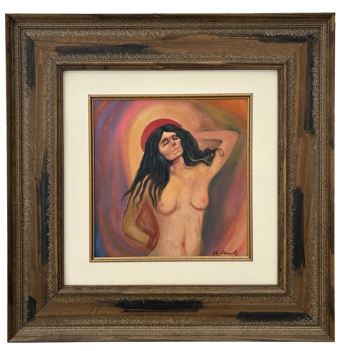 Edvard munch olio carta - edvard,