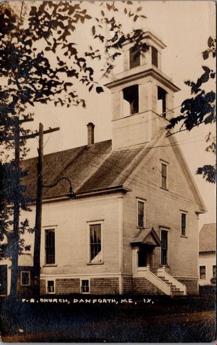 Chiesa danforth maine - f.b., danforth,