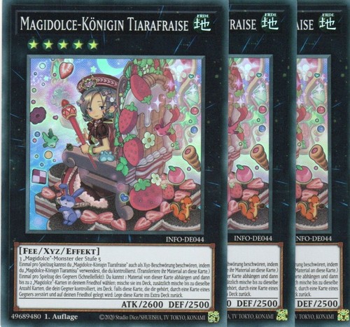 Yugioh regina magidolce - yugioh, 3x