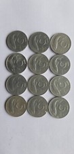 Lotto 12 monete da 5 lire di