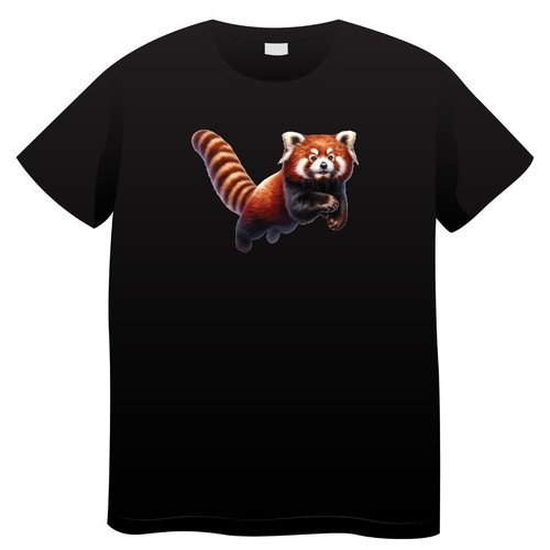 Shirt panda rossa - panda,