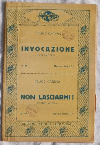 Felice carena invocazione - carena,