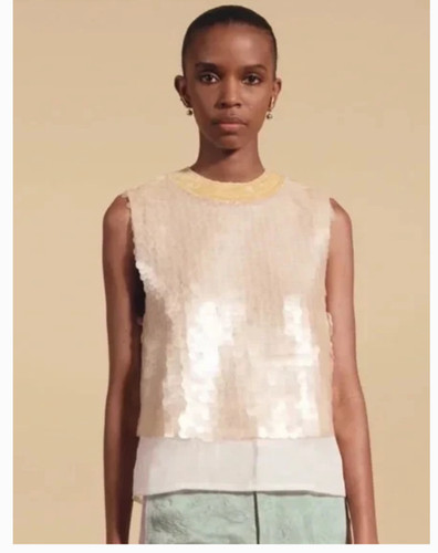 Blusa zara senza maniche - blusa,