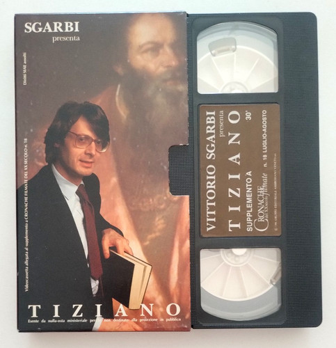 Vhs tiziano vittorio sgarbi - vhs,
