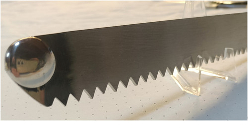 Sternum blade for jarvis - sternum,