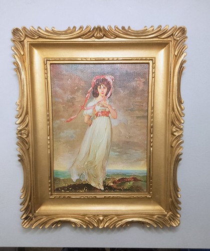 Quadro vintage pinkie - vintage, "pinkie"