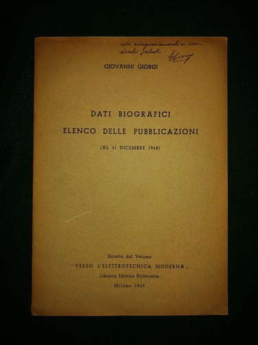 Giovanni giorgi dati - giovanni,