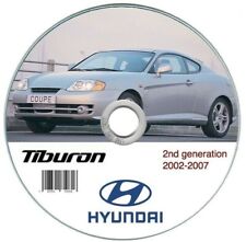 Hyundai Coupe Tiburon II  2002-2007 manuale officina workshop manual