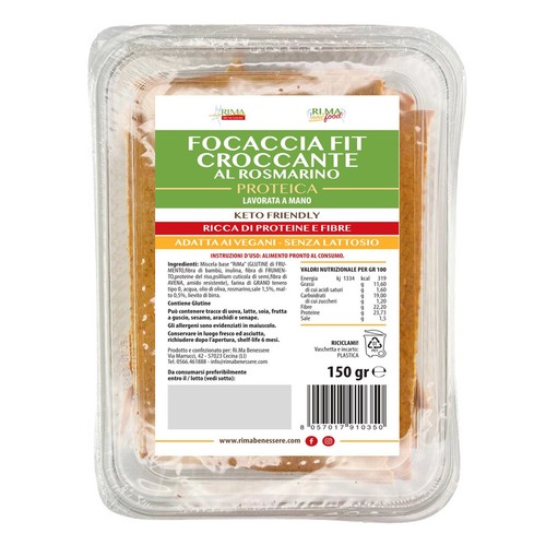 Benessere focaccia fit - benessere,