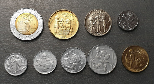 San marino 1995 serie - marino,