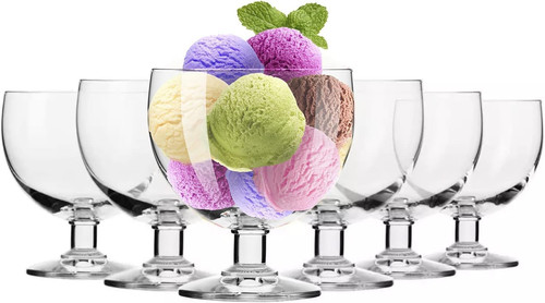 Coppette gelato set - set, 6