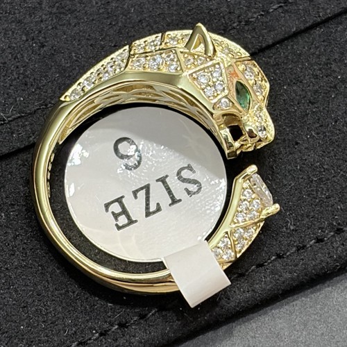 Anello testa pantera - testa,