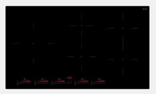 PIANO INDUZIONE 5 FUOCHI