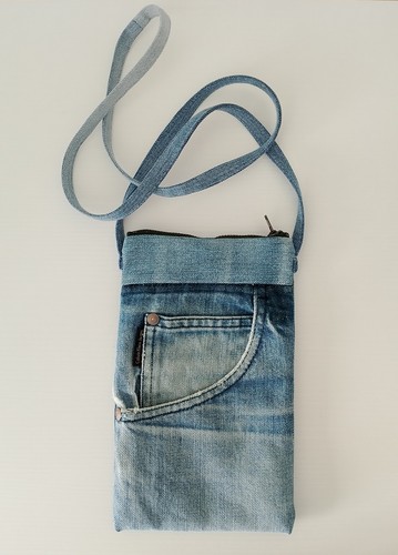 Borsa spalla jeans - a, in
