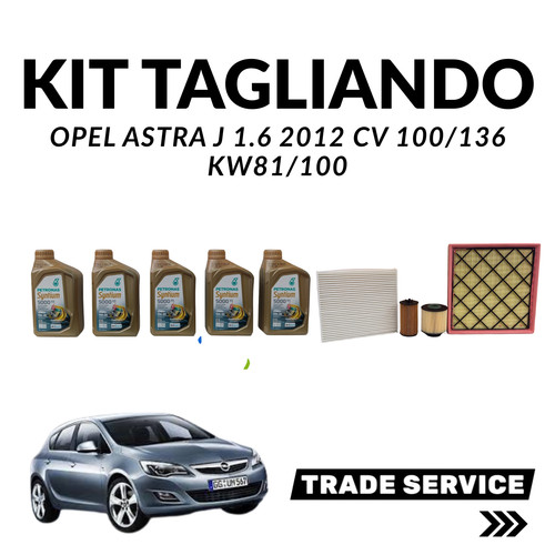 Kit tagliando opel astra - kit,