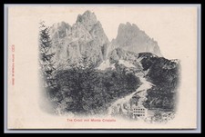 Cartolina Tre Croci con Monte Cristallo - Italia
