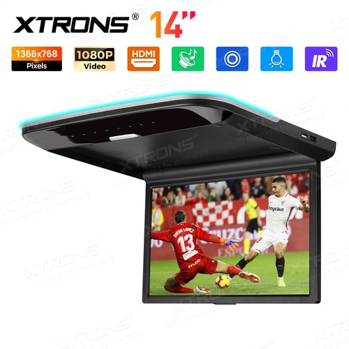 Monitor ribaltabile tetto auto