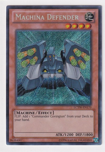 Yugioh machina defender - machina,