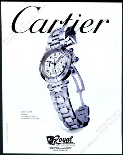 Cronografo cartier pasha 1996 - pasha,