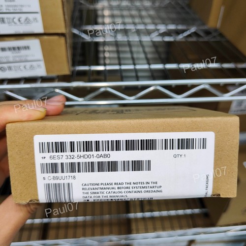 New siemens 6es7332 - new,