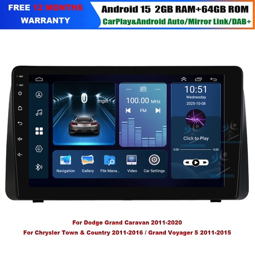 Autoradio 64gb android15 bt - 64gb,