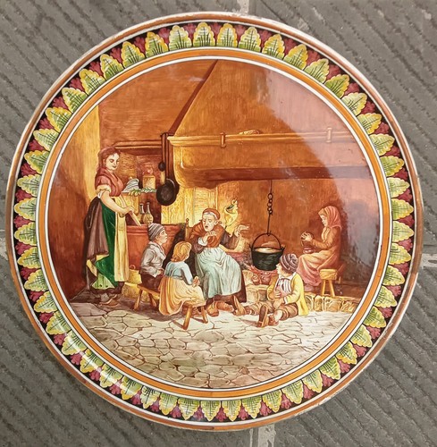 Grande piatto 55cm - piatto, maiolica