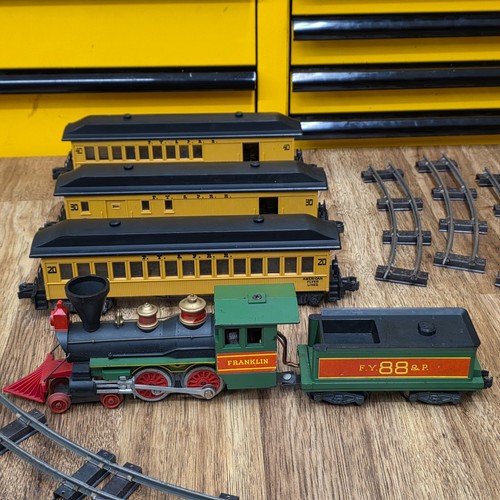 American flyer train set - american,