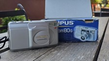 OLYMPUS Superzoom 80G 38-80mm Zoom Compact 35mm Camera Poin & Shoot TESTED WORKS