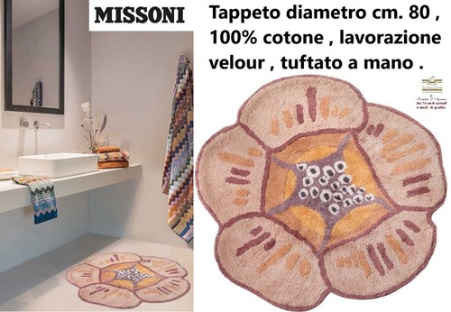 Missoni tappeto rotondo - missoni,