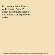 Economia politica. Scienza