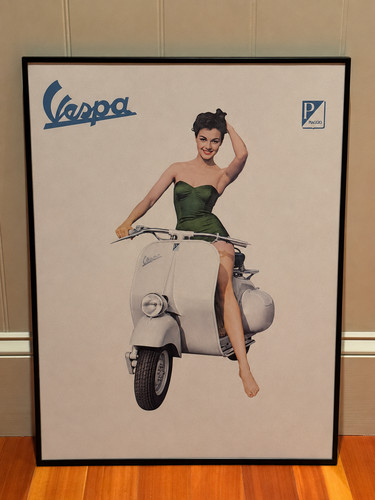 Pubblicità vespa piaggio - pubblicità, anni