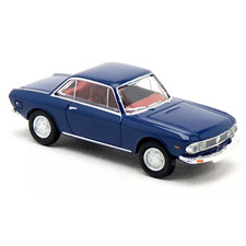 LANCIA FULVIA COUPE 1970 DARK BLUE 1:87 Brekina Auto Stradali Modellino Nuovo