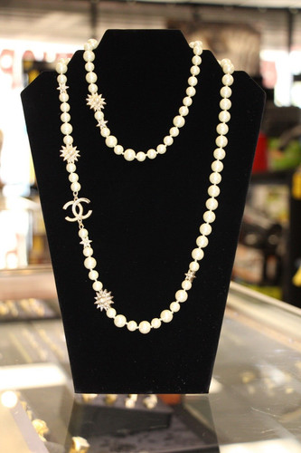 Collana chanel con stelle - collana,
